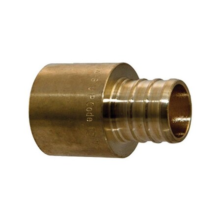 Nibco PX81070XR2 0.5 in. Pex To Sweat-M Male Coupling Adapter in Bronze 4568341